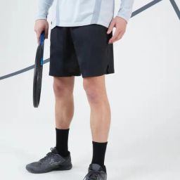 Artengo By Decathlon Black Slim Fit Sports Shorts-picture-23
