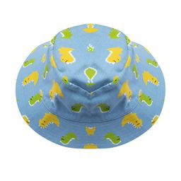 Nino Bambino Kids Printed Organic Cotton Bucket Hat-image-14