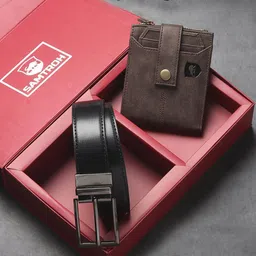SAMTROH Men Accessory Gift Set of Wallet & Belt-image-78