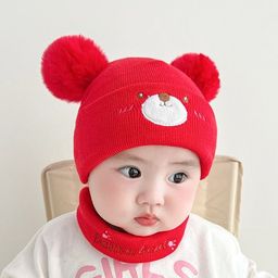 REFFER Unisex Kids Woollen Beanie-16
