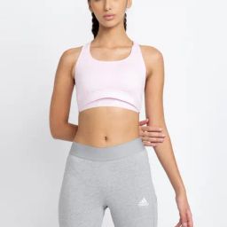 adidas Baby Pink Padded Sports Bra-image-53