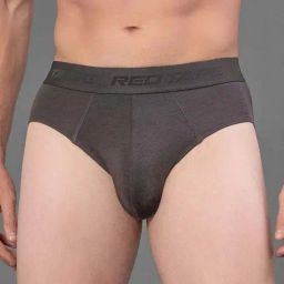 Red Tape Grey Plain Briefs-image-23