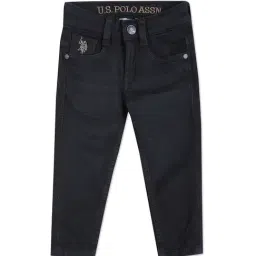 U.S. Polo Assn. Kids Dark Blue Solid Jeans-picture-39