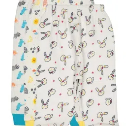 Bodycare Kids Multicolor Cotton Printed Thermal Pajamas (Pack of 3) - Assorted-image-11