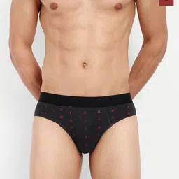 LOGGERHEAD Pack of 2 Printed Cotton Hipster Briefs LHPB008-ORNAGE-ANTHRA-image-45