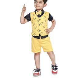 Smuktar garments Boys Printed Shirt with Shorts-picture-22