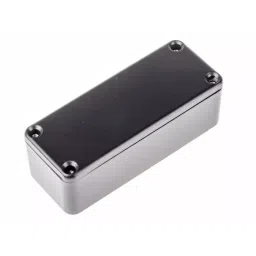 RS PRO Black Die Cast Aluminium Enclosure, IP66, Black Lid, 89.1 x 35 x 30.3 mm Model No 5174257-image-46