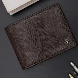 Van Heusen Men Animal Textured Leather Two Fold Wallet-picture-9