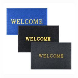 Aura 3Pcs Blue & Grey Self-Designed Anti-Slip Eco-Friendly Absorbent Large Doormats-41