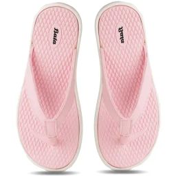 Bata Women's Pink Flip Flops-picture-17