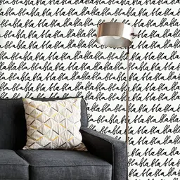 ArtzFolio White & Black Printed UV Resistant Wallpaper-image-68