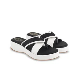 Stylestry Colourblocked Wedge Sandals-51