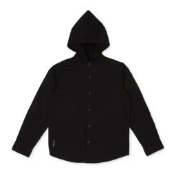 Pepe Jeans Kids Black Solid Full Sleeves Shirt-image-61