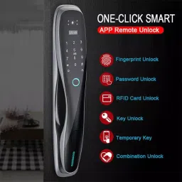 GOLENS Digital Door Lock with Camera Wifi Biometric Lock with Face ID, X60 image 4