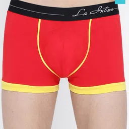 La Intimo Men Pack Of 2 Mid-Rise Body Boost Striped Trunks LITR020B-image-55