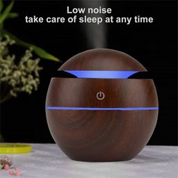 uniqshine FERFIX Humidifier Aroma Diffuser Ultrasonic Cool Mist Portable Mini Waterless Humidifiers, with Colourful Lights Auto-Shut Off Technology for Large Office Home Study & Spa (Multi-Colour) image 2