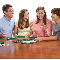 ZEQTOS Scrabble Board Game, Word, Letters Game for All Ages (Multicolour),Pack of 1 (Regular) image 5