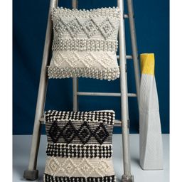 Hosta Homes Pure Cotton Hand Crafted Cushion Covers Pack of 2 - Multicolour-image-59