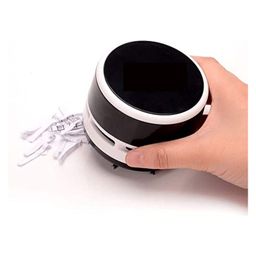 KolorFish Mini Crumb Vacuum Cleaner Portable Desktop Sweeper Handheld Cordless Multifunction Cleaning - Black-19