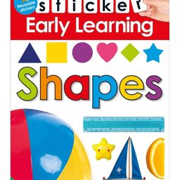 Sticker Early Learning: Shapes Sticker Books - English-25
