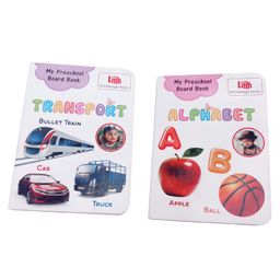Board Books my preschool learning and ed (Pack Of 2)|Attractive Pictures,Vibrant Colours Specially for kids-58