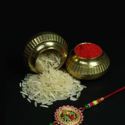 DeoDap Unisex Rakhi Gift Set with Silver Coin, Chocolates & Greeting Card-image-25