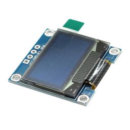 0.96 Inch I2C/IIC 4pin OLED Display Module BLUE with Green mark module image 1