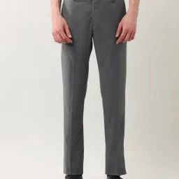 Arrow Grey Regular Fit Trousers-picture-23