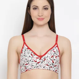 Clovia White Non Wired Non Padded Full Coverage image 1