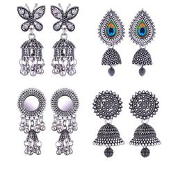 Sangria Alloy Silver-Plated Earrings-image-95