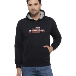 Cantabil Black Hooded Sweatshirt-picture-47