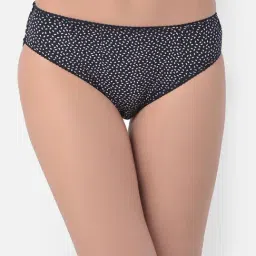 Clovia Navy Printed Bikini Panty-picture-22