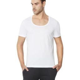 Van Heusen Antibacterial White Cotton Vest-image-11
