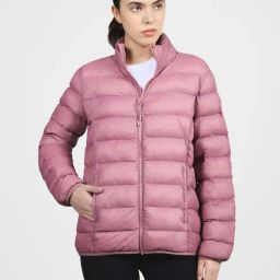 Skechers Purple Nylon Regular Fit Jackets-picture-21