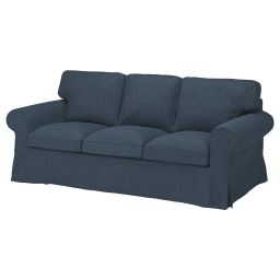 ikea ektorp 3-seat sofa, Kilanda dark blue-picture-0