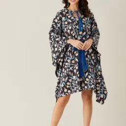 The Kaftan Company Black Printed Kaftan-picture-28