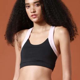Only Black Round Neck Sports Bra-image-38