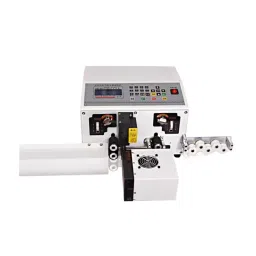 Indoe Flat Sheath Peeling Machine with Twisting Multi Core Wire Stripper White LCD Display, IE-220T-18