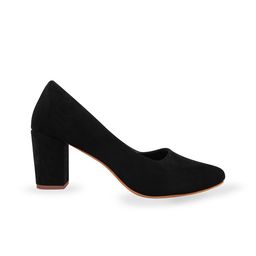 TRYME Suede Party Block Mules image 4