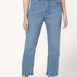 People by Pantaloons Blue Mid Rise Jeans-picture-42
