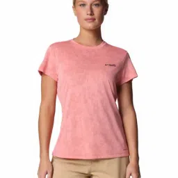 Columbia Womens Pink Omni-Wick Bluebird Canyon Crew Tshirt-image-16
