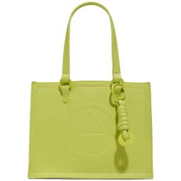ALDO Green Textured Small Satchel Handbag-33