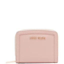 Anne Klein Rose Solid Zip Around Wallet For Women-image-20