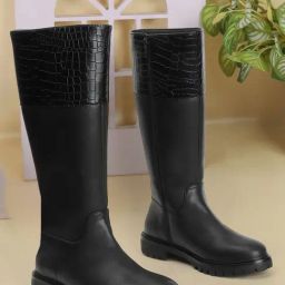 Carlton London Women's Black Casual Booties-picture-11