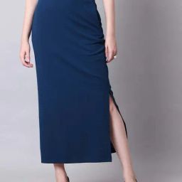 Exude Blue Skirt-image-5