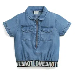 Tiny Girl Light Blue Solid Top-image-46