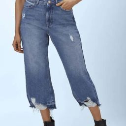 SF Jeans by Pantaloons Blue Cotton High Rise Jeans-picture-16