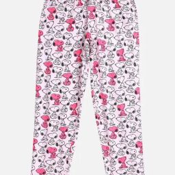 Girlsville Girls Light Pink Peanut Print Pyjamas-picture-3