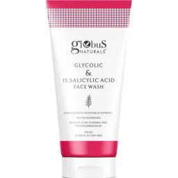 Globus Naturals Glycolic & 1% Salicylic Acid Face Wash - 100 ml-43