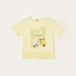 Fame Forever by Lifestyle Girls Yellow T-Shirt-picture-39